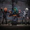 Halloween Season of the Witch 1-6 Scale Pumpkin Skull Witch Figure Set 3 Piece